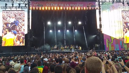 Slam en fauteuil roulant pour Edward Sharpe @ OSHEAGA 2015