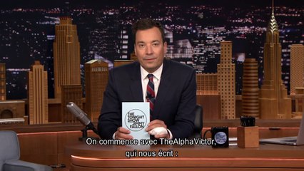 Jimmy Fallon nous lit les Hashtags AirportFail - Tonight Show du 30/07, sur MCM !