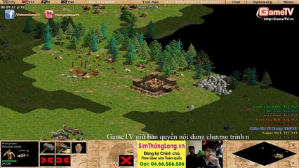 Aoe Highlights - Chiến thuật cực dị đã làm nên chiến thắng cho GameTV