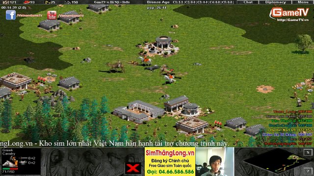 GameTV vs Hà Nội + HeHe ngày 26-12-2014 BLV Tuấn Tiền Tỉ C1T3