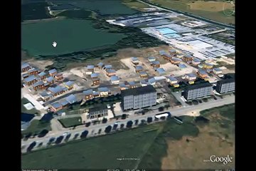 Pont-Audemer : Ville en 3D sur Google Earth
