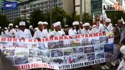 Umat Islam bantah layanan buruk sami terhadap Rohingya