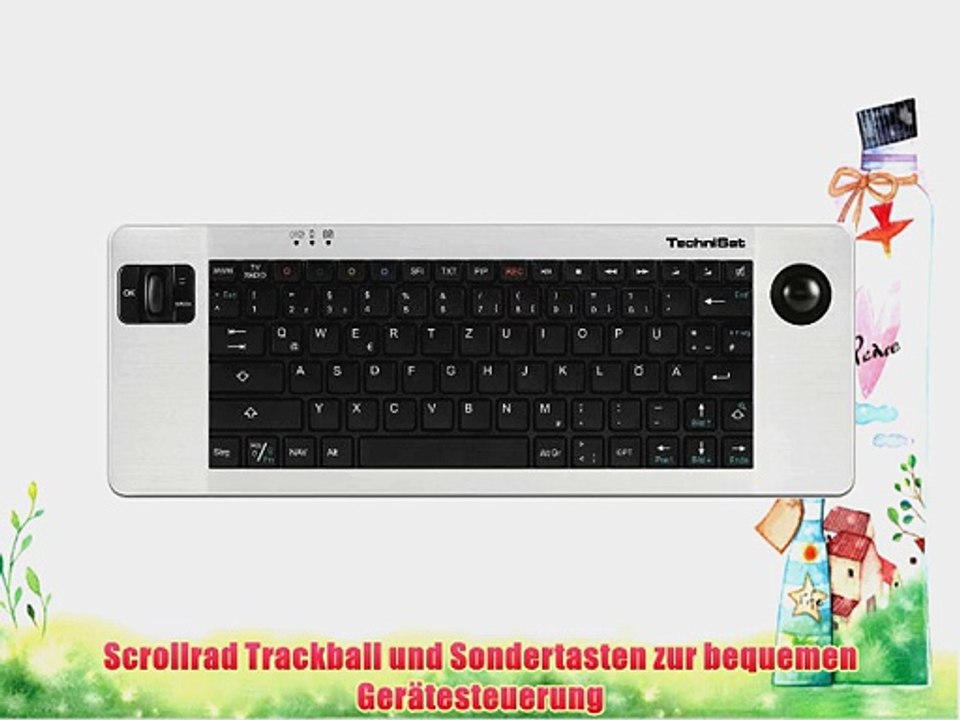 TechniSat ISIO Control Keyboard II f?r Ger?te der ISIO-Serien wei?/schwarz