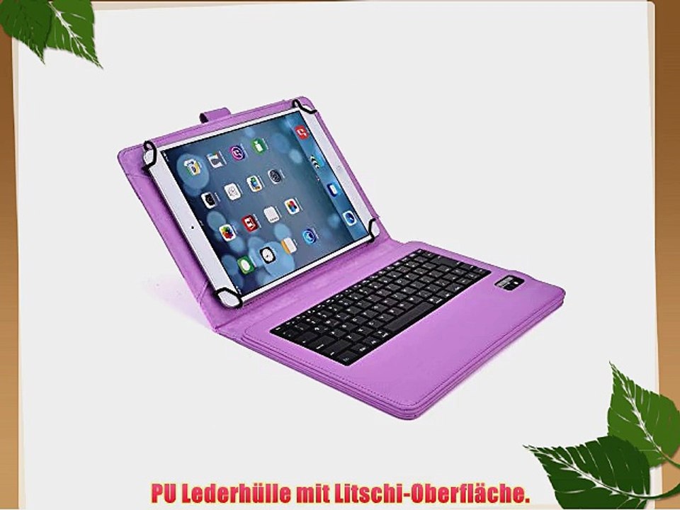 Cooper Cases(TM) Infinite Executive Lenovo LePad S2010 / Tab 2 A10-70 Universal Folio-Tastatur