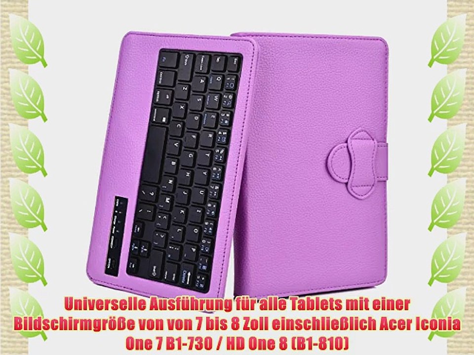 Cooper Cases(TM) Infinite Executive Universal Folio-Tastatur f?r Acer Iconia One 7 B1-730 /