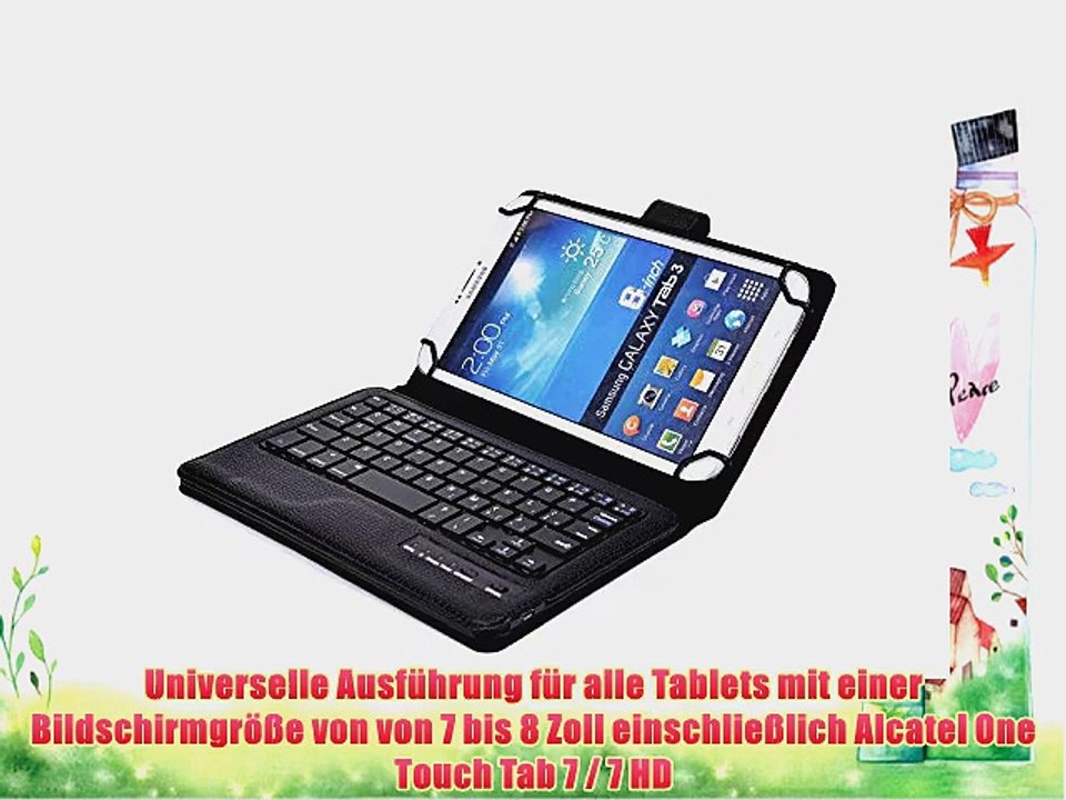 Cooper Cases(TM) Infinite Executive Universal Folio-Tastatur f?r Alcatel One Touch Tab 7 /