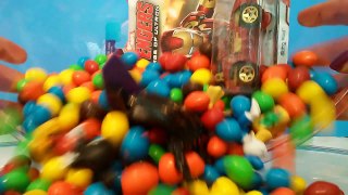 M&Ms Hidden Toy Surprises Ice Age Avengers Shopkins