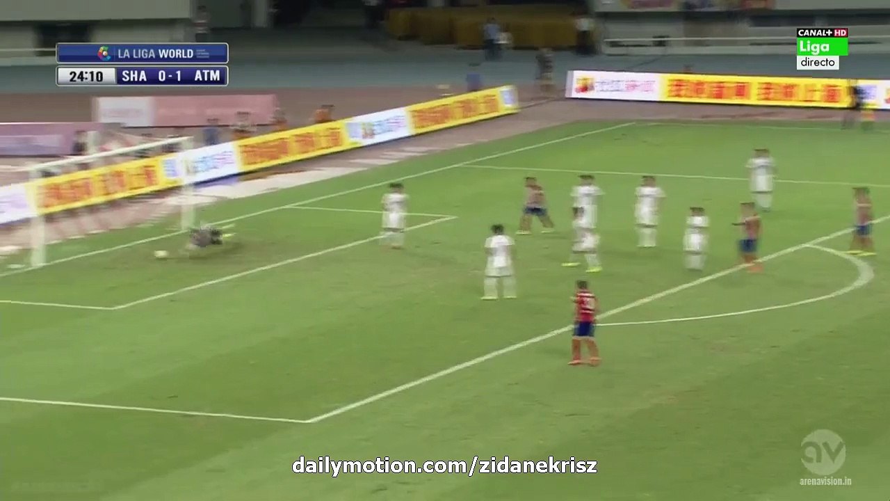 0-2 Griezmann Second Goal HD | Shanghai v. Atletico Madrid - Friendly 04.08.2015