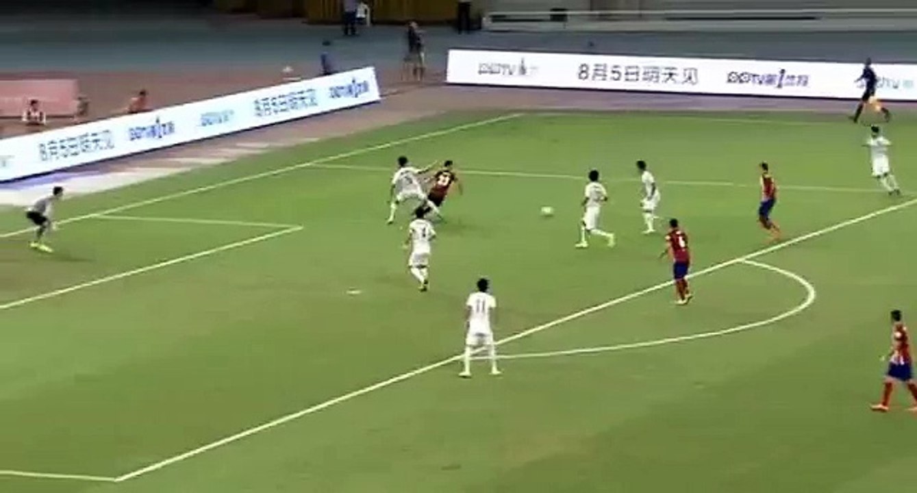 Antoine Griezmann Second Goal - Shanghai East Asia FC vs Atletico Madrid 0-2 Friendly 04-08-2015