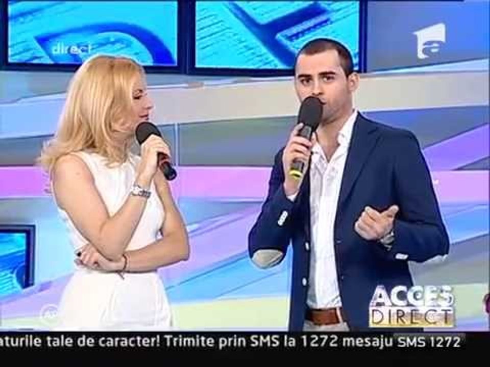 Alex Mica vorbeste despre "DALINDA" @ Acces Direct - Antena 1