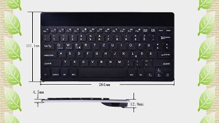 Supremery? Samsung Galaxy Tab 2 7.0 Tastatur Alu Bluetooth Keyboard mit Standfunktion - Deutsches
