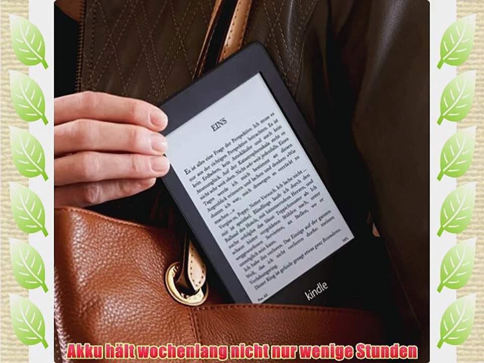 Kindle Paperwhite (6. Generation) 15 cm (6 Zoll) hochaufl?sendes Display (212 ppi) mit integrierter