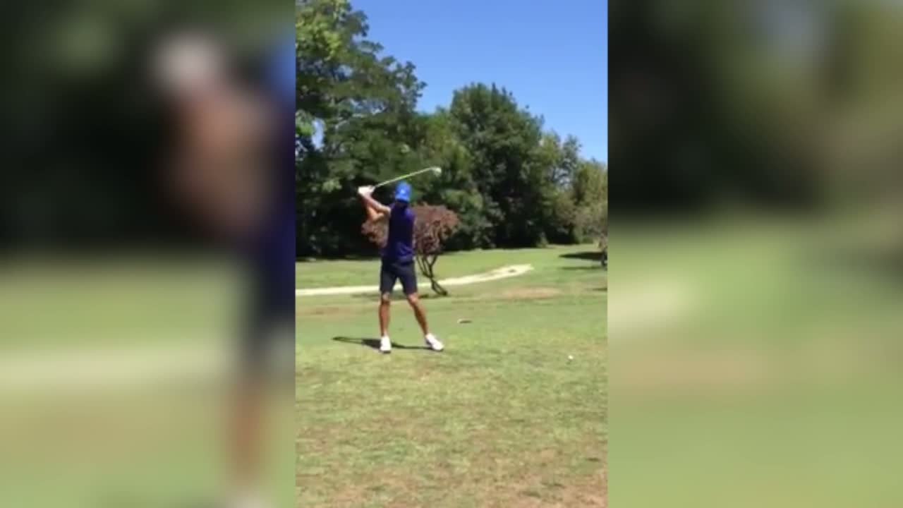 Golf - Insolite : Djokovic et la babate