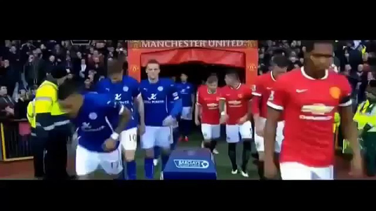 Manchester United vs Leicester 2015 3-1 All Goals Highlights 31/01/2015