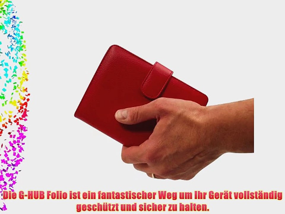 Schutzh?lle f?r Amazon Kindle in ROT (Alias: SD Folio Case / Fall / H?lle / Tablet Case / Cover