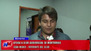 ENTREGAN AYUDA A CLUB AUDIOVISUAL DE MONTERRICO