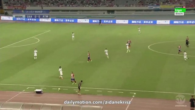 All Goals and Highlights HD | Shanghai 0-3 Atletico Madrid - Friendly 04.08.2015