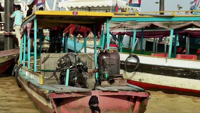 Le lac Tonle Sap au Cambodge