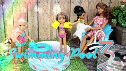How to Make a Doll Swimming Pool 3 - Doll Crafts