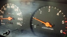 Mitsubishi L200 4WD 2.5 TD 0-120 km/h acceleration