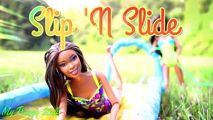 How to Make a Doll Slip 'N Slide EASY - Doll Crafts