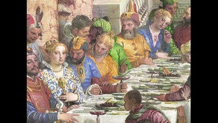 A facsimile of the Wedding at Cana by Paolo Veronese