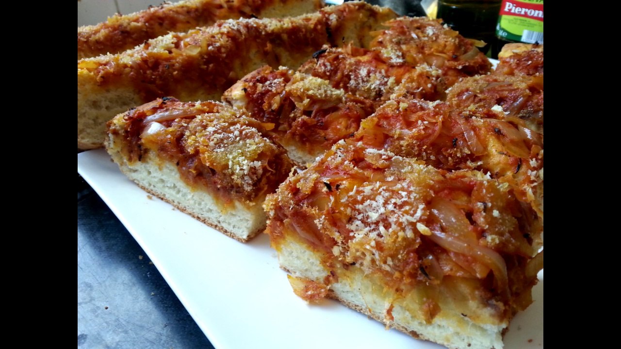 Cuisine Sicilienne - Sfincione Palermitano