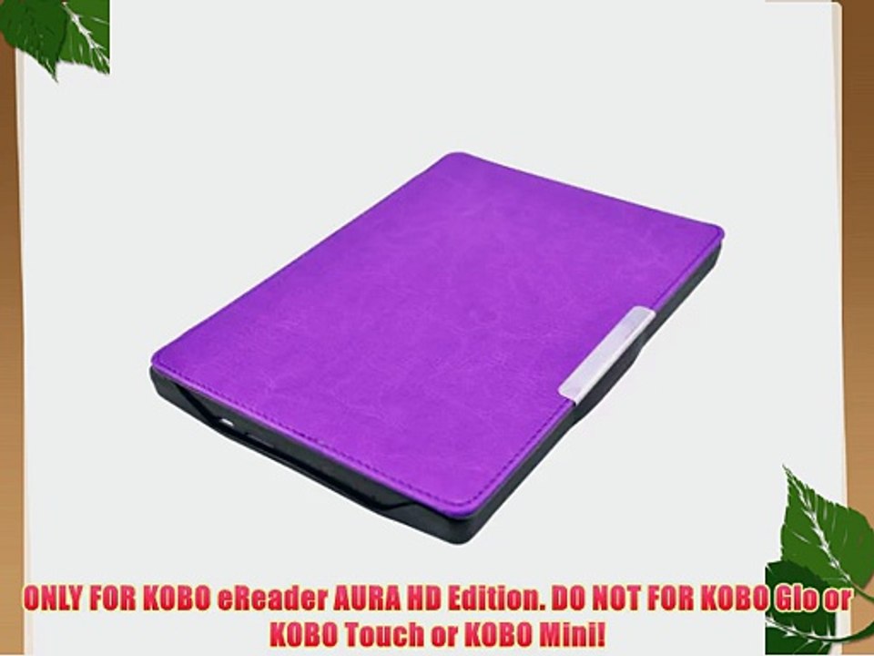 Ultrad?nnen Leder H?lle Schutzh?lle Tasche Cover Etui Lederh?lle Mit Ruhemodus f?r eReader