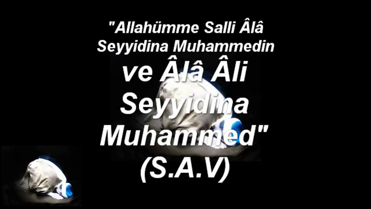 SENDE BİR SALAVAT GETİRİRMİSİN