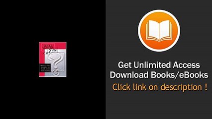 [Download PDF] What Would You Do An Ethical Case Workbook for Human Service Professionals