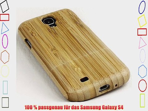 Samsung S4 Echt Holz Case Schutzh?lle Bambusholz Galaxy S4 ECHT-Holz Luxus Case aus edlen Holz