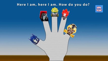 Transformers Dancing | Finger Family Cartoon | Nursery Rhyme | 3DTransformers Finger Famil