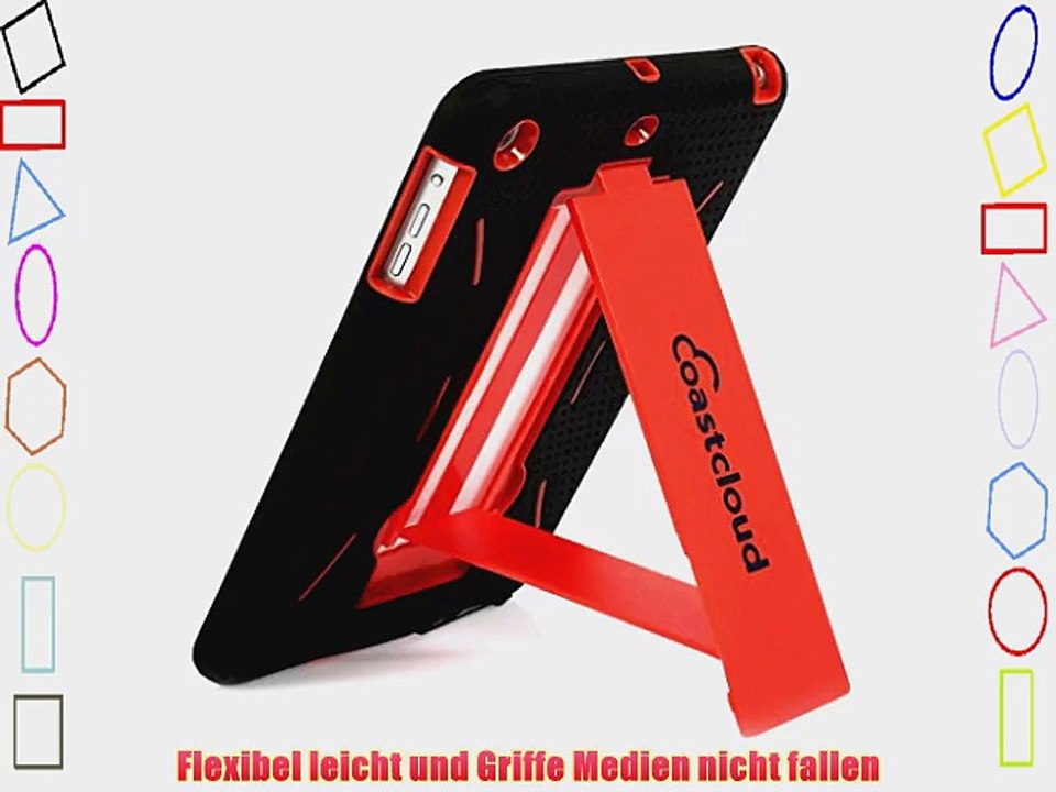 CoastCloud Sto?fest mit St?nder Silikon h?lle f?r Apple iPad Mini / iPad Mini 2 / iPad Air