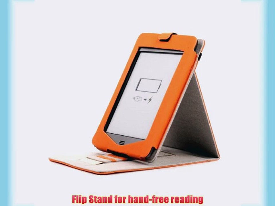 Mulbess - Amazon Kindle Touch Stand Leder Tasche H?lle Case - Schutzh?lle Case Tasche Etui