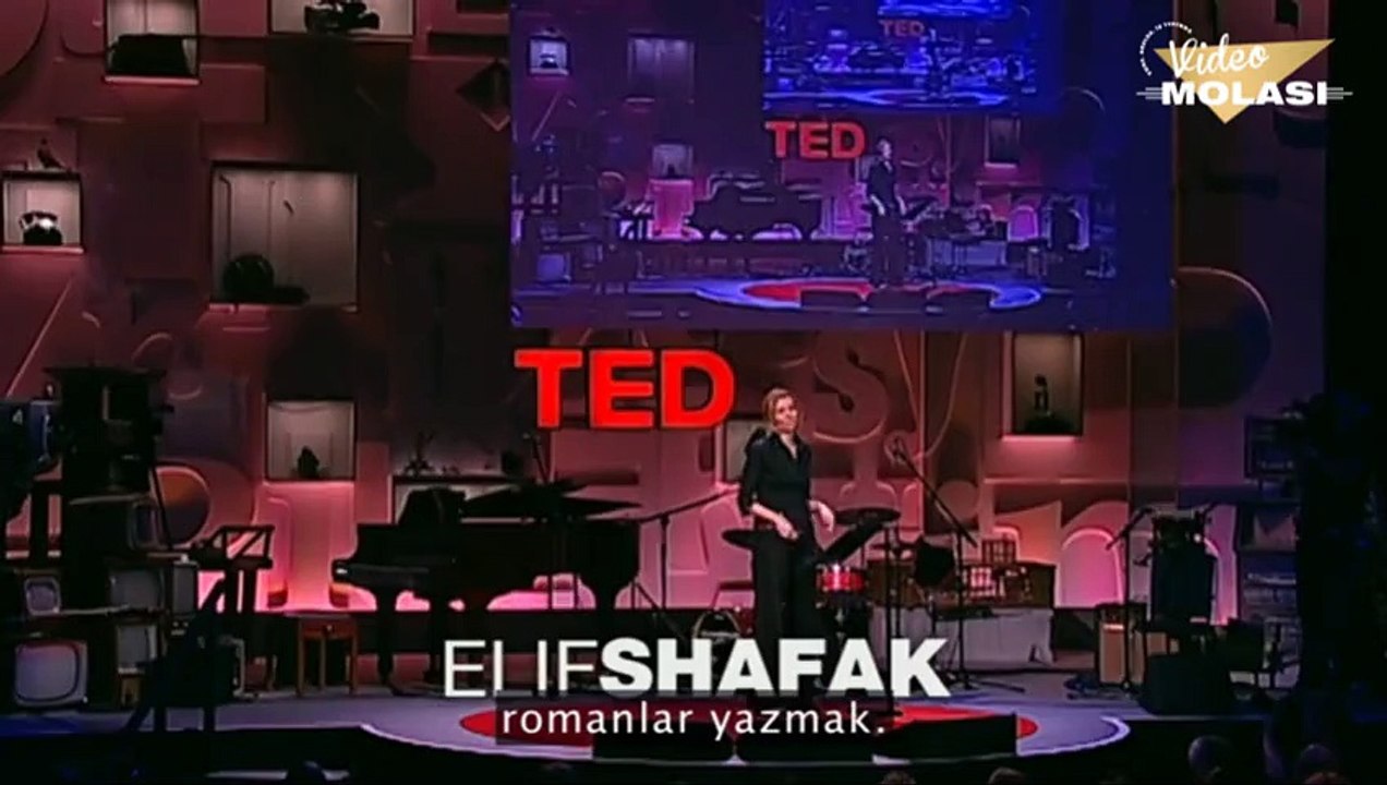ELİF ŞAFAK'IN ETKİLEYİCİ TED KONUŞMASI