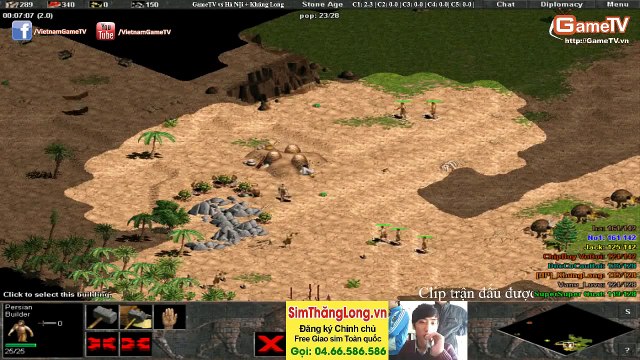 GameTV vs Hà Nội + Khủng Long Ngày 23-12-2014 C2T1