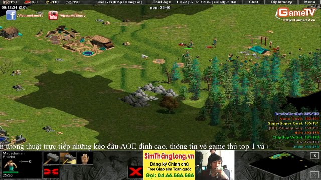 GameTV vs Hà Nội + Khủng Long Ngày 23-12-2014 C2T3