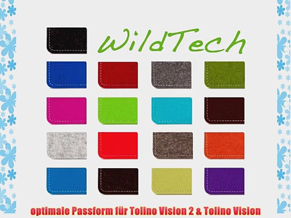 WildTech Sleeve f?r Tolino Vision 2