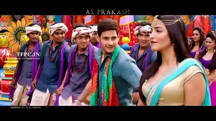 Srimanthudu Movie Dhimmathirigae Song Trailer - Mahesh Babu,