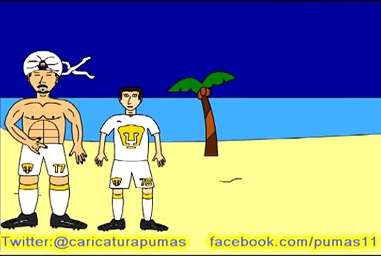 Caricatura Pumas Guadalajara vs UNAM Semifinales ida Clausura 2011 - YouTube