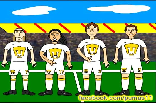 Caricatura Pumas Monarcas vs UNAM Jornada 10 Clausura 2011 - YouTube