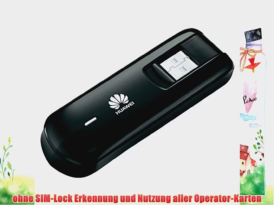 Huawei E3276 LTE Surf-Stick (UMTS LTE microSD USB 2.0) schwarz/wei? (Farbauswahl nicht m?glich)