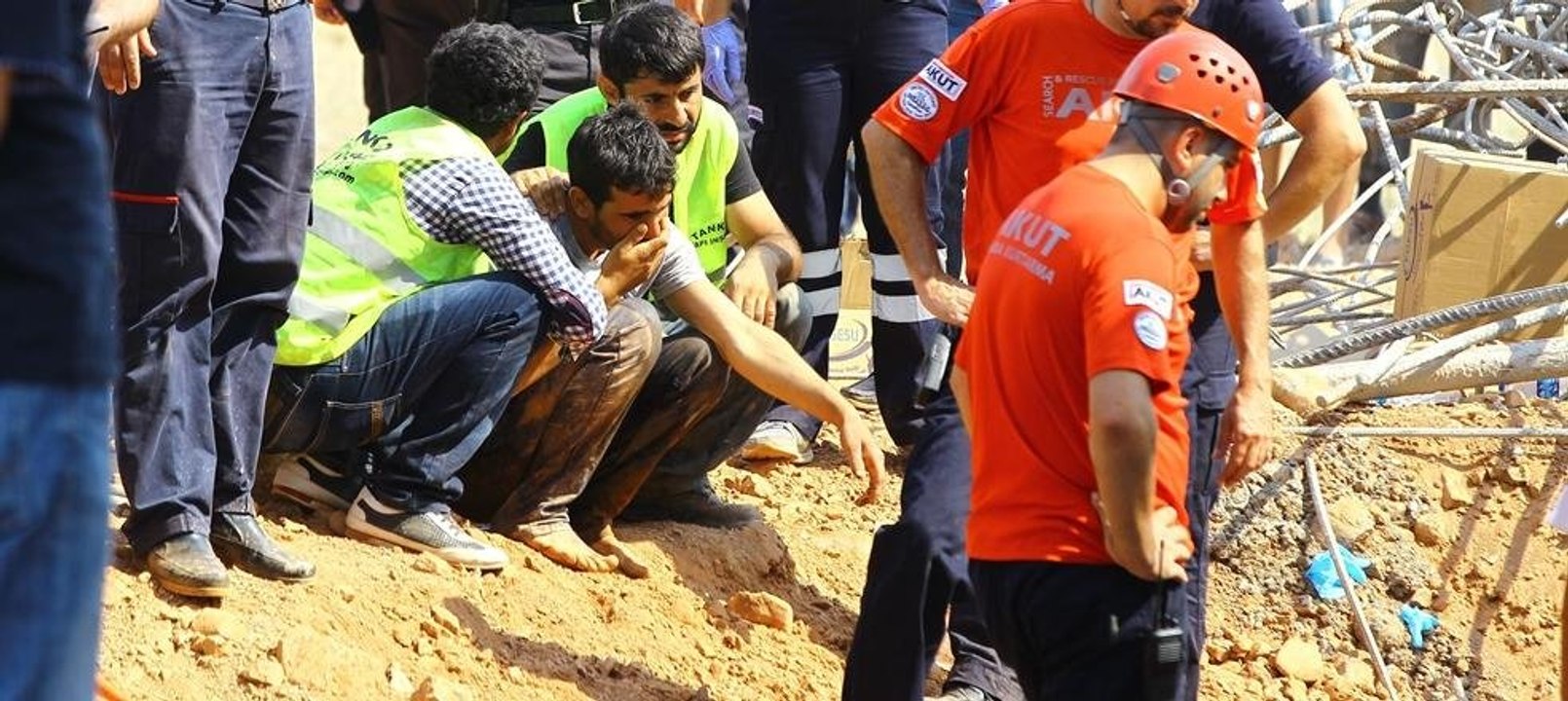 Çöken viyadük inşaatında 1 işçinin cesedine ulaşıldı