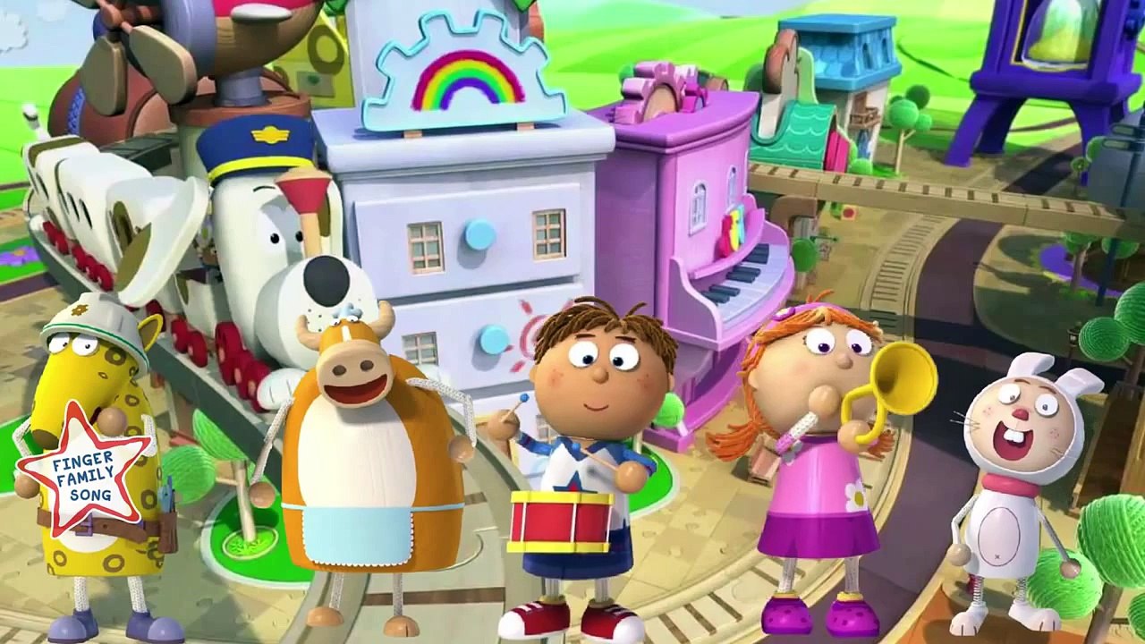 Tickety Toc Finger Family Nursery Rhyme for Children