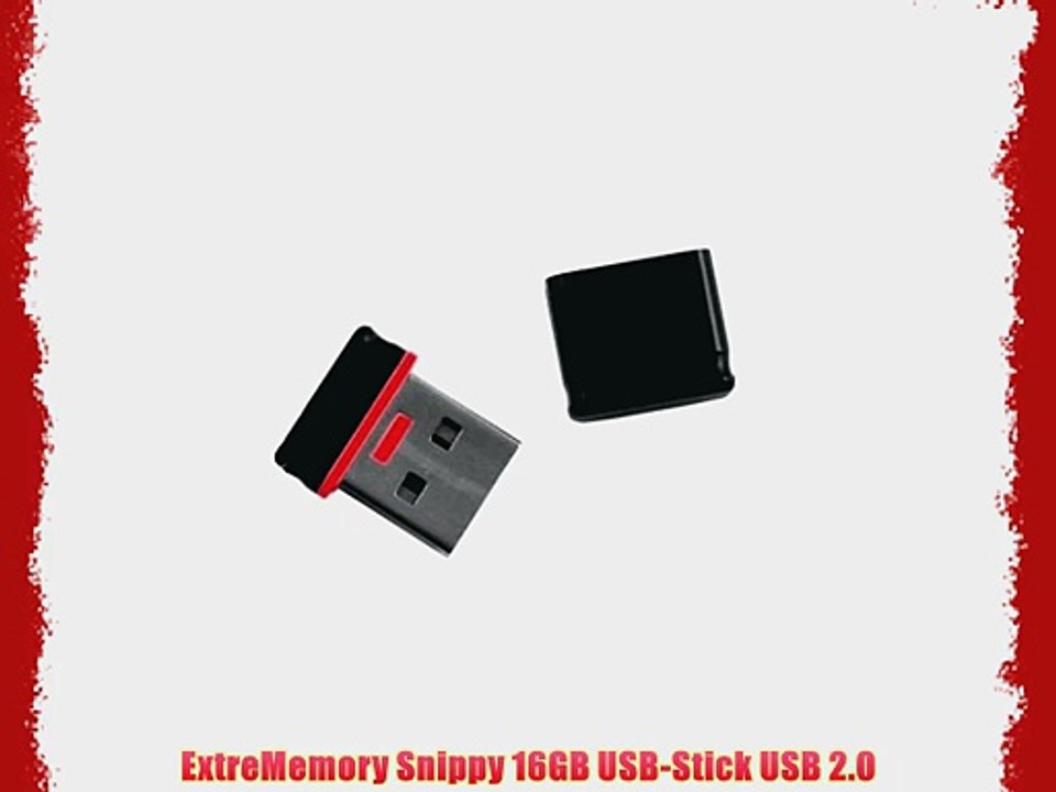 ExtreMemory Snippy 16GB USB-Stick USB 2.0