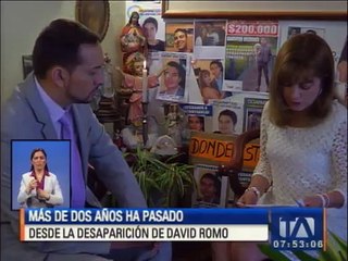Más de dos años han pasado desde la desaparición de David Romo
