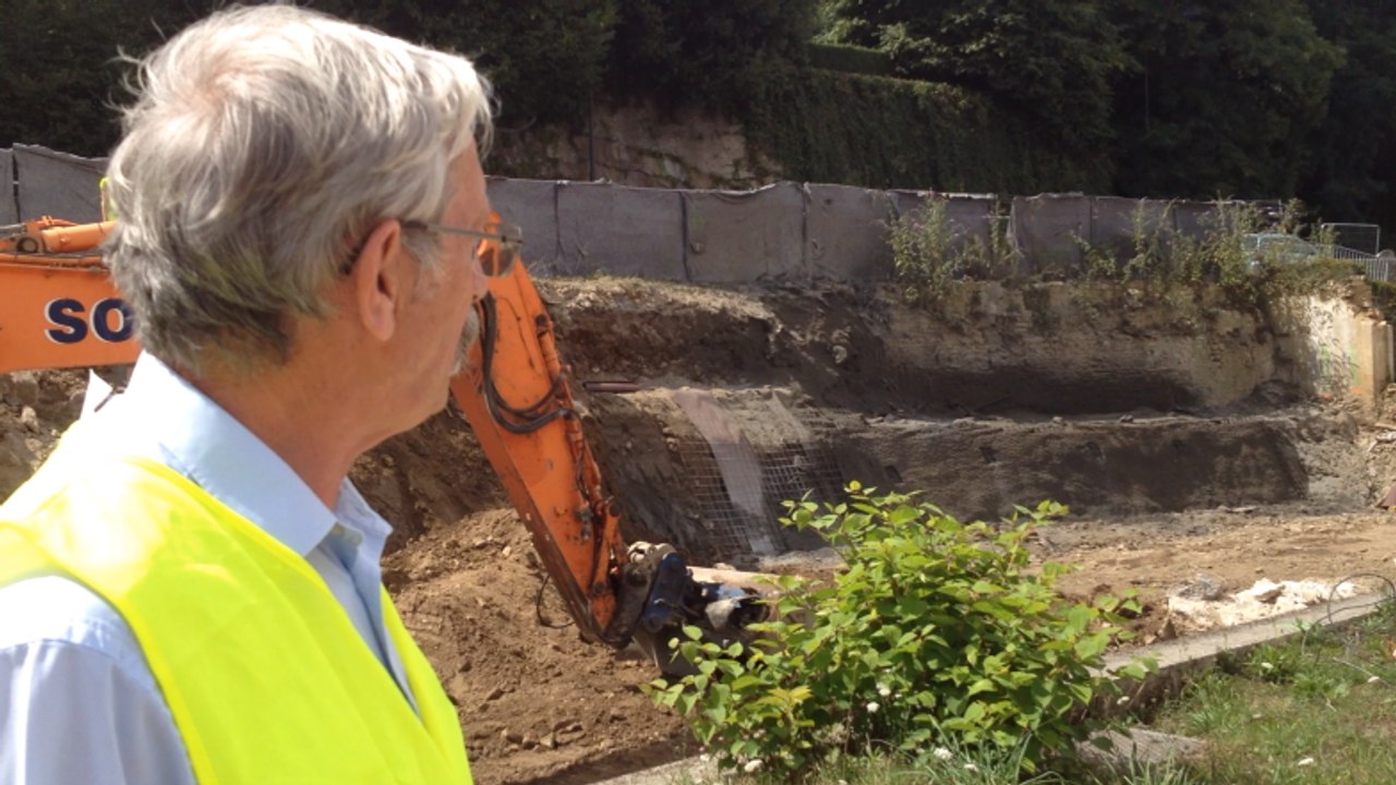 Renforcement de la rive droite de l'Isole