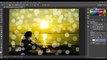 adobe photoshop lesson :How to create easy bokeh lighting effect(for beginners)
