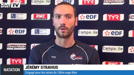 Mondiaux de natation - Stravius : "Je veux apprendre en crawl"