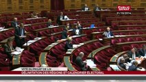 Vote du projet de loi relatif à la délimitation des régions - En séance